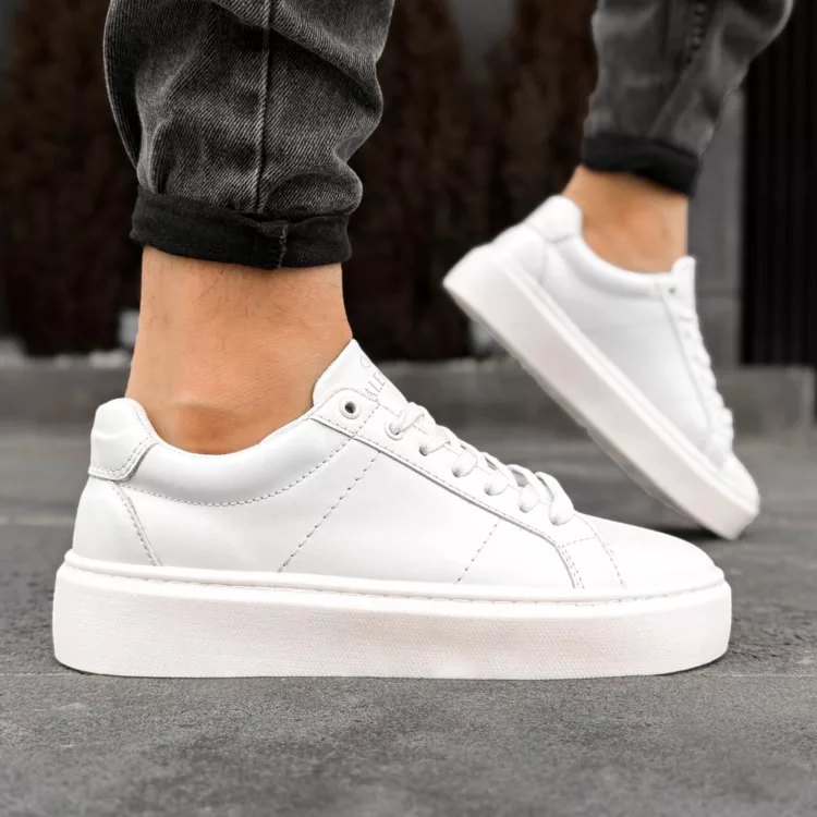 کتانی مردانه والنتینو سفید کد 28270