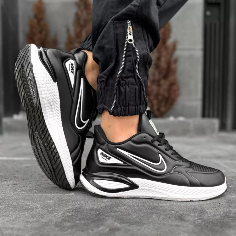 کتانی مردانه نایک مشکی کد 28323