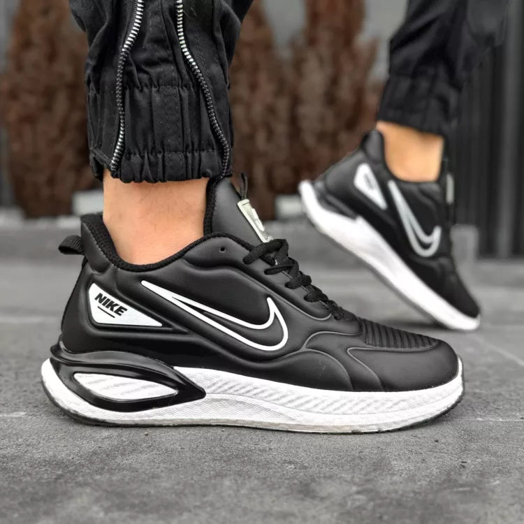 کتانی مردانه نایک مشکی کد 28323