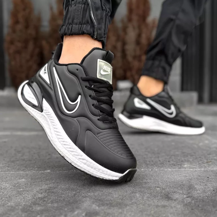 کتانی مردانه نایک مشکی کد 28323