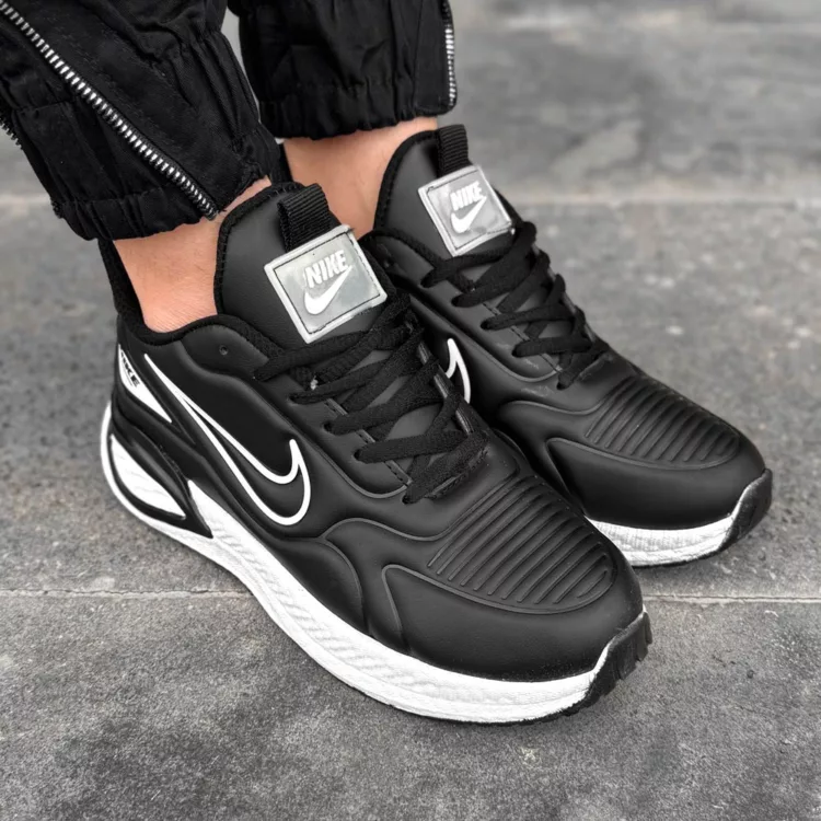 کتانی مردانه نایک مشکی کد 28323