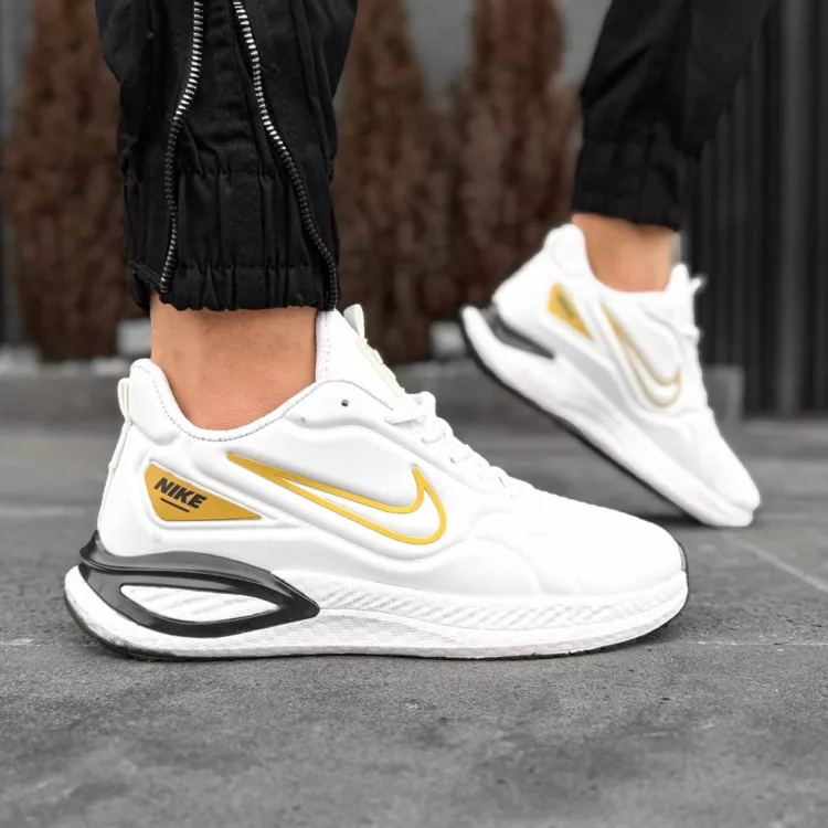 کتانی مردانه نایک سفید کد 28325