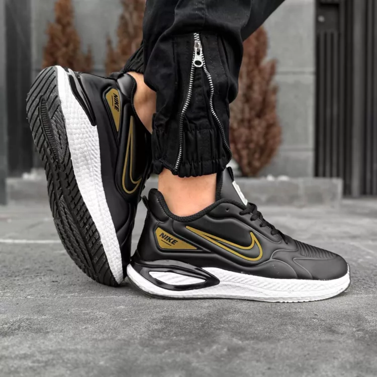 کتانی مردانه نایک مشکی کد 28326