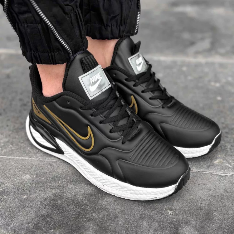 کتانی مردانه نایک مشکی کد 28326