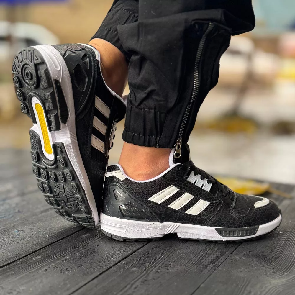 کتانی مردانه ZX مشکی کد 28210