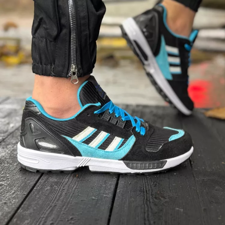 کتانی مردانه ZX مشکی کد 28212