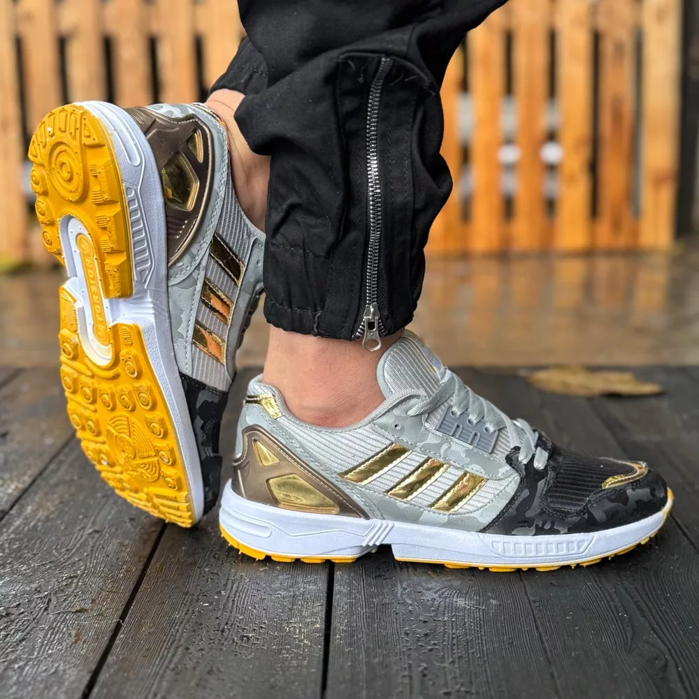 کتانی مردانه آدیداس ZX طوسی کد 28255