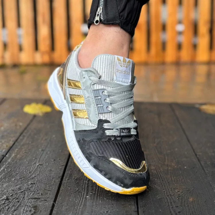 کتانی مردانه آدیداس ZX طوسی کد 28255