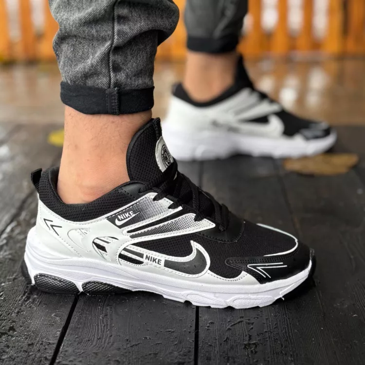 کتانی مردانه نایک مشکی کد 27346