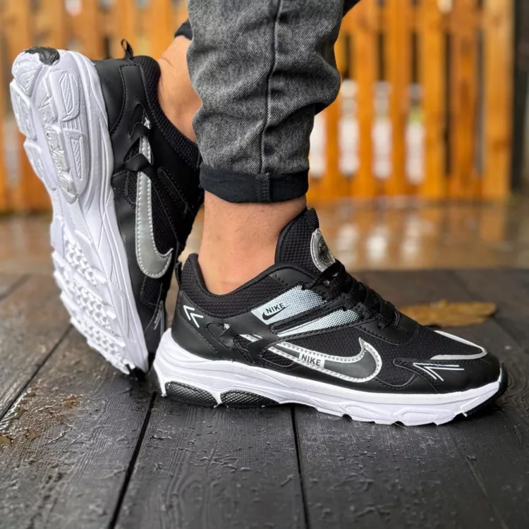 کتانی مردانه نایک مشکی کد 28311