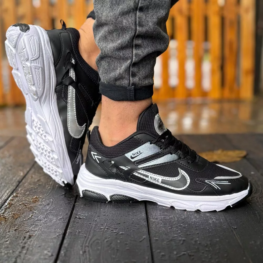 کتانی مردانه نایک مشکی کد 28311