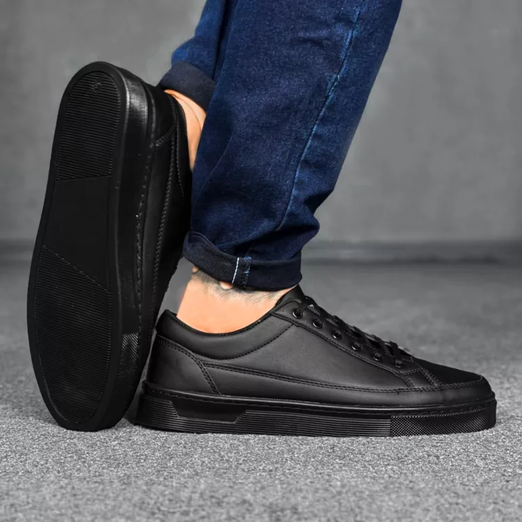 کتانی مردانه ونس برشکا مشکی کد 28425