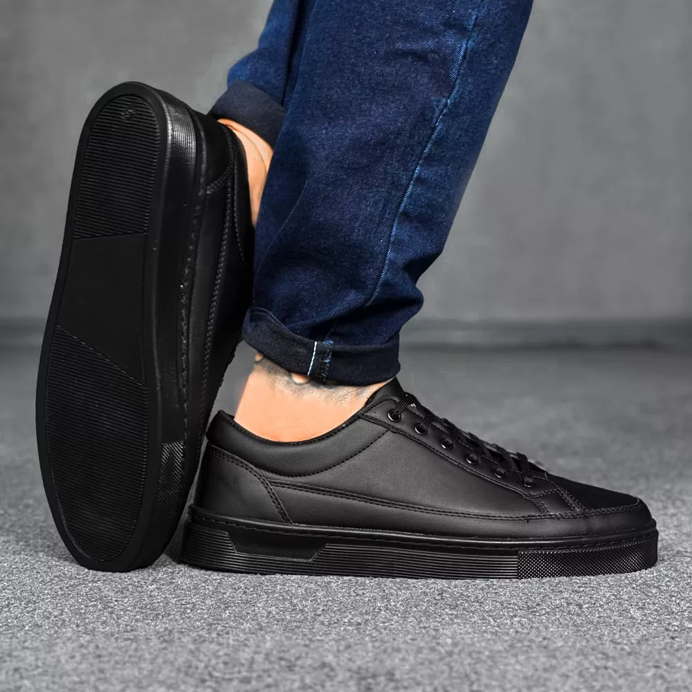 کتانی مردانه ونس برشکا مشکی کد 28425