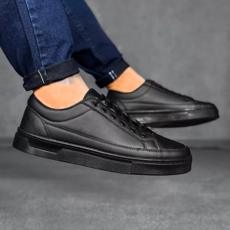 کتانی مردانه ونس برشکا مشکی کد 28425