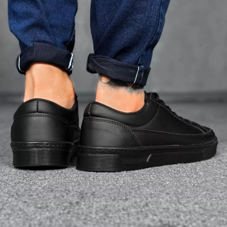 کتانی مردانه ونس برشکا مشکی کد 28425