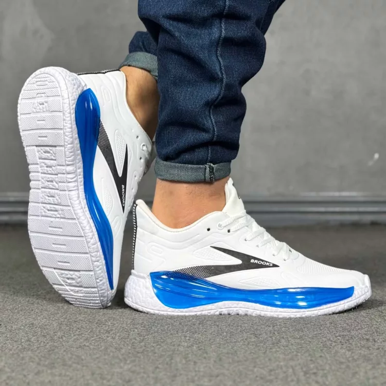 کتانی مردانه بروکس سفید کد 28483