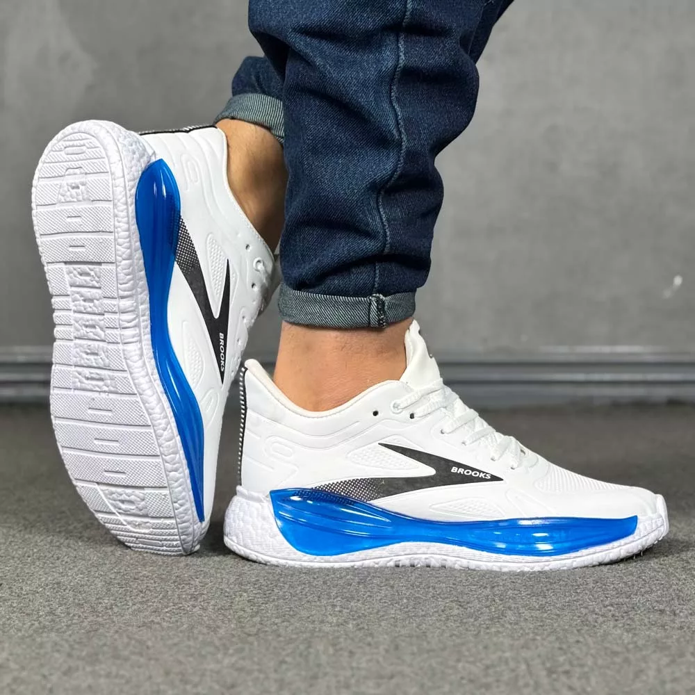 کتانی مردانه بروکس سفید کد 28483