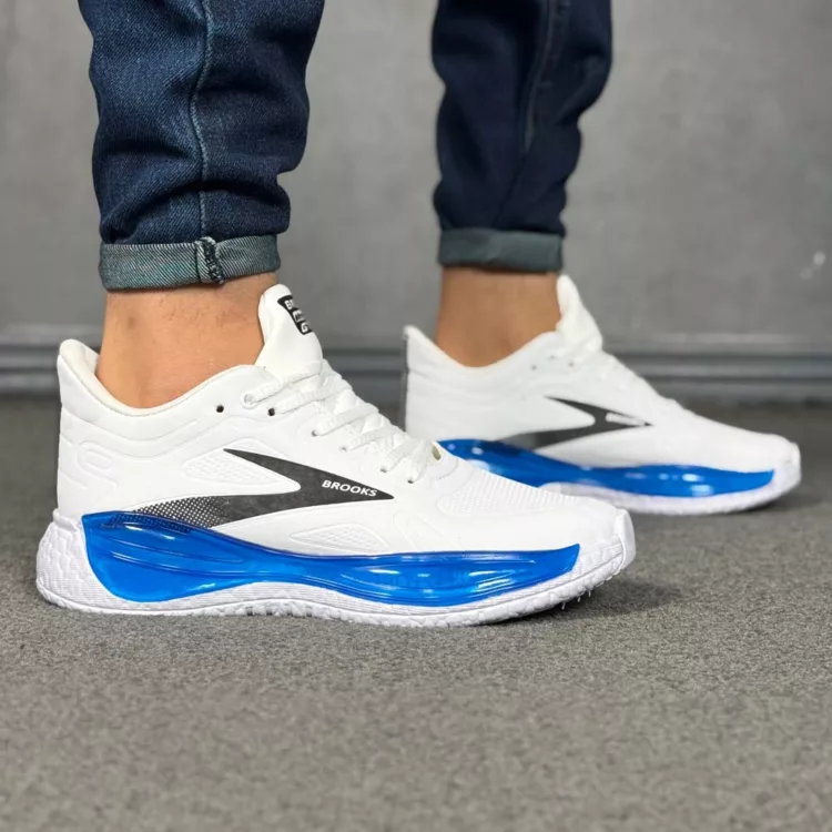 کتانی مردانه بروکس سفید کد 28483