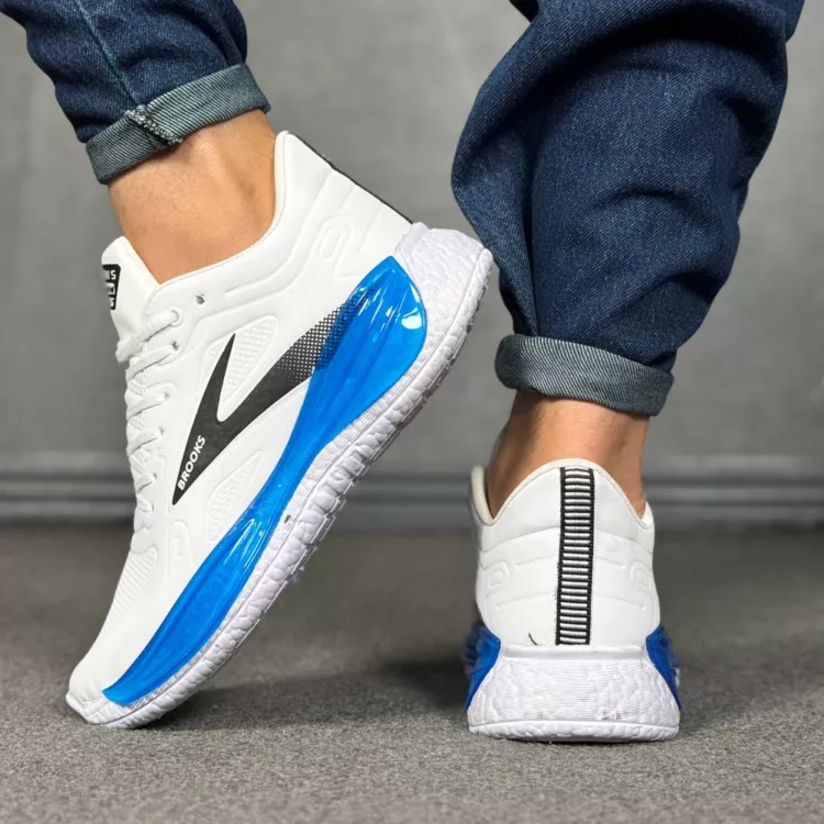 کتانی مردانه بروکس سفید کد 28483