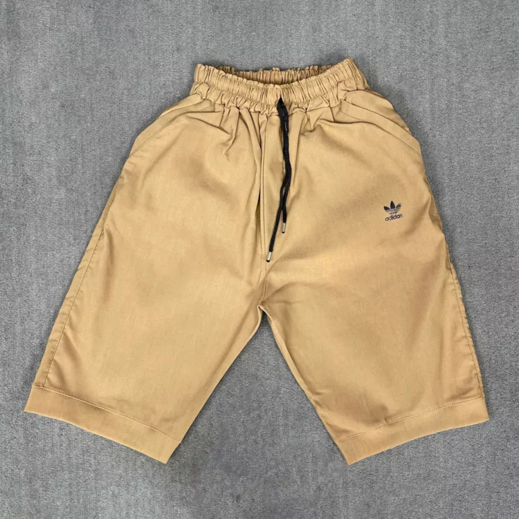 شلوارک مردانه شکلاتی مدل آدیداس