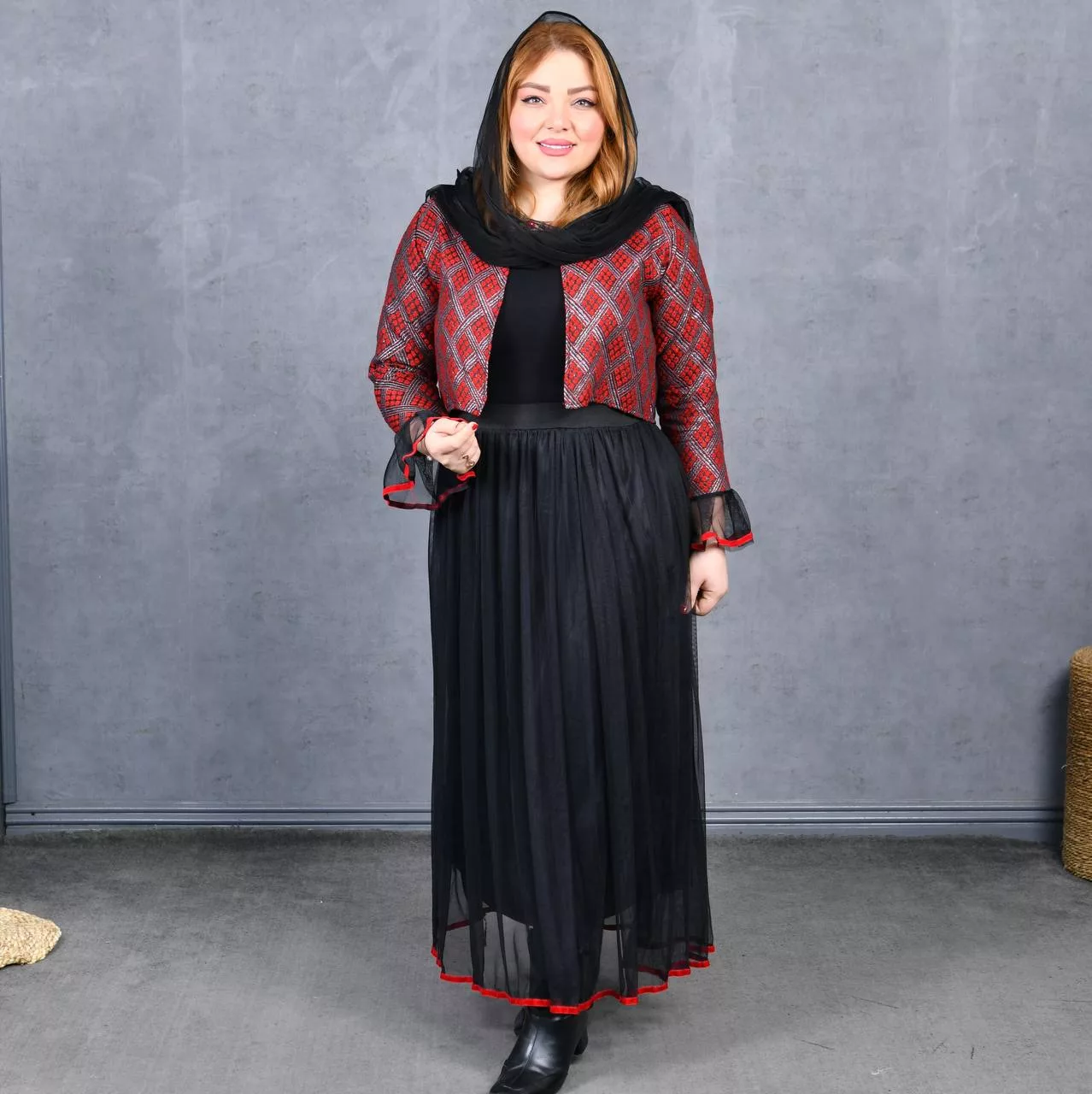 ست کت و دامن یلدایی کد 28263