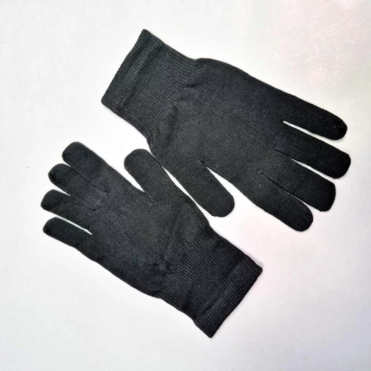 دستکش بافت ساده
