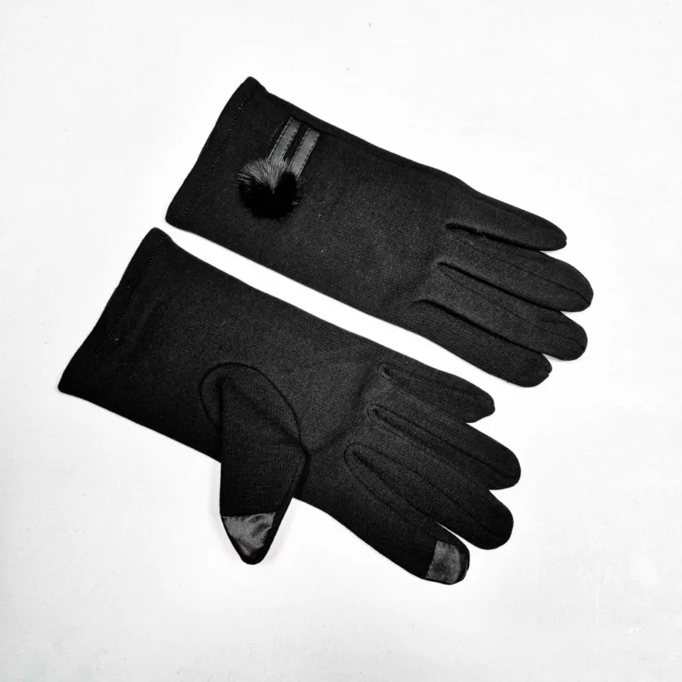 دستکش زنانه داخل کرکدار