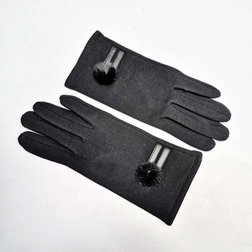 دستکش زنانه داخل کرکدار