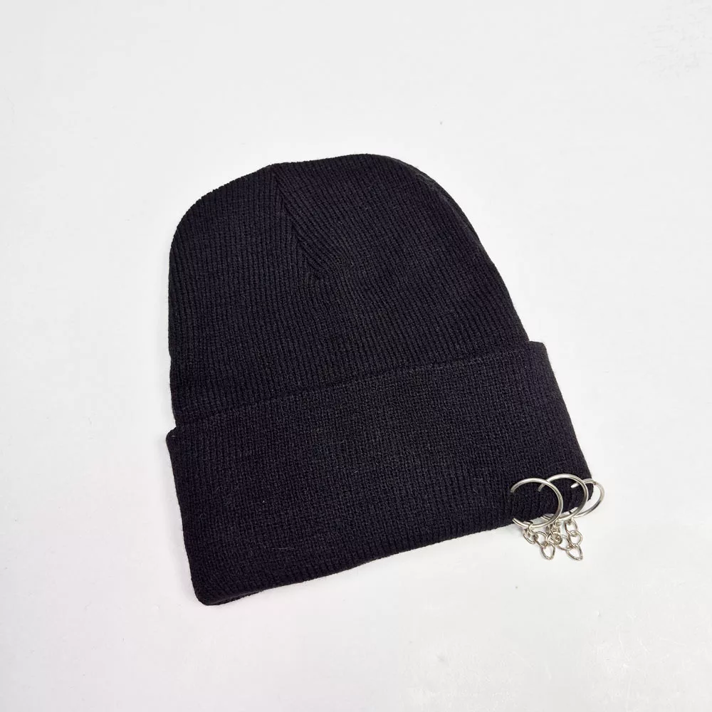 کلاه بافت مدل پیرسینگ دار