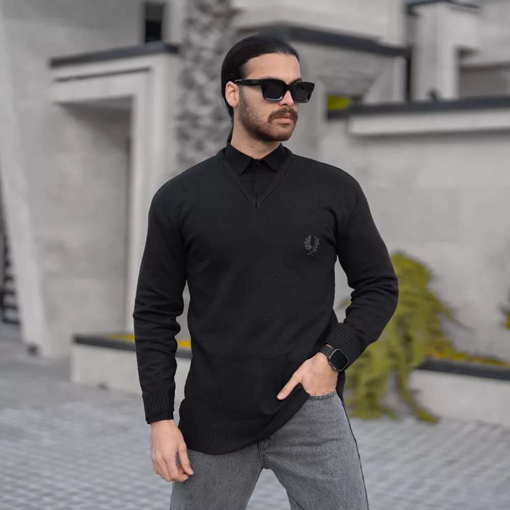 بافت مردانه یقه هفت کد 28587