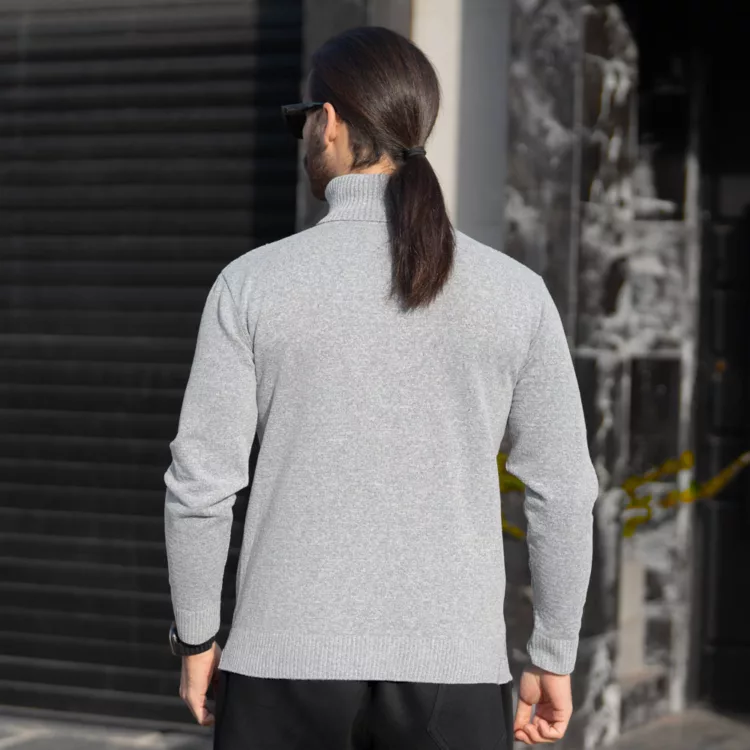 بافت مردانه یقه اسکی کد 28613