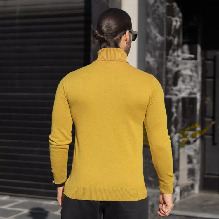 بافت مردانه یقه اسکی کد 28614