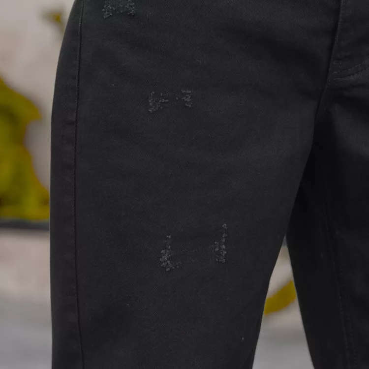 شلوار جین مردانه بگ مشکی کد 28620