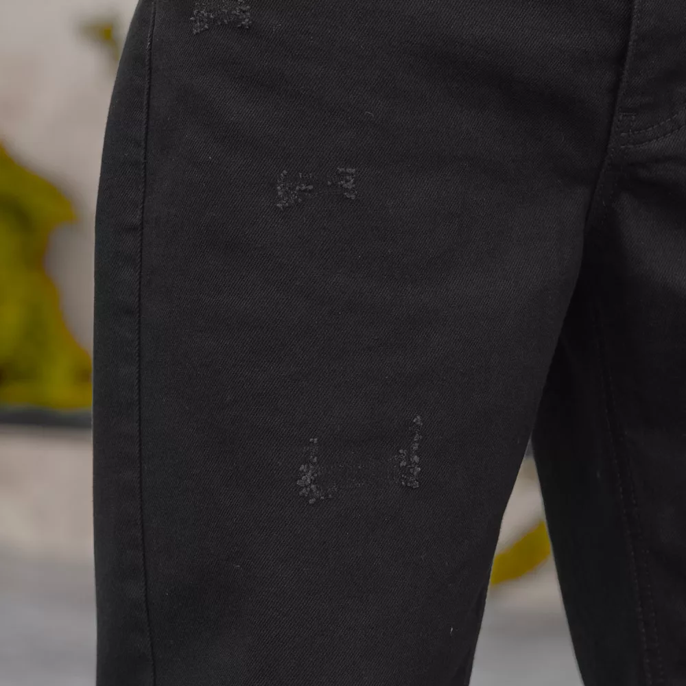 شلوار جین مردانه بگ مشکی کد 28620