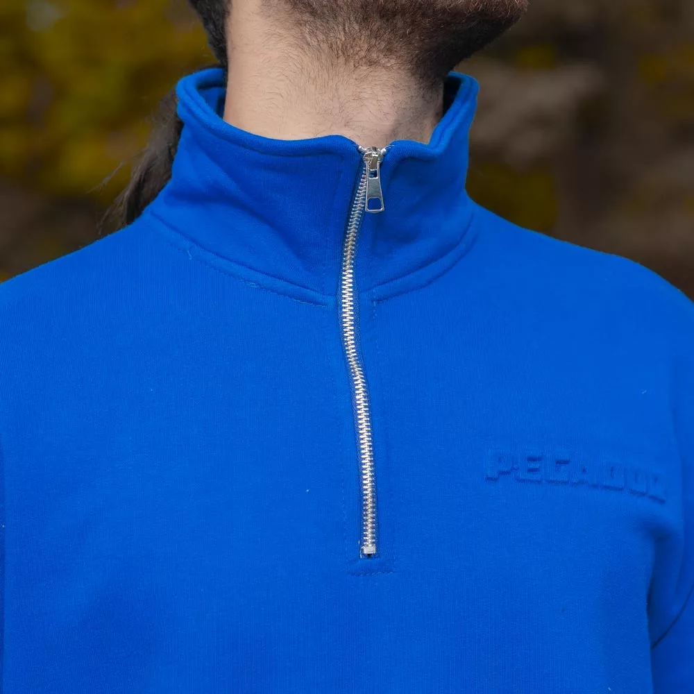 تیشرت دورس نیم زیپ مردانه کد 28621