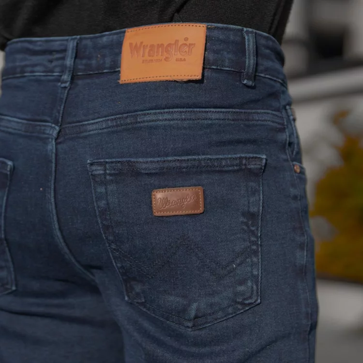 شلوار جین مردانه سرمه ای کد 28623