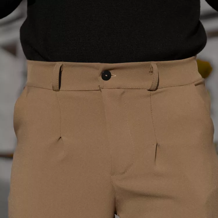 شلوار مردانه مازراتی نسکافه ای کد 28627