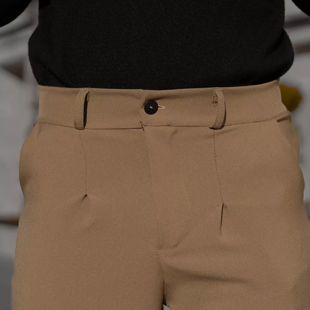 شلوار مردانه مازراتی نسکافه ای کد 28627