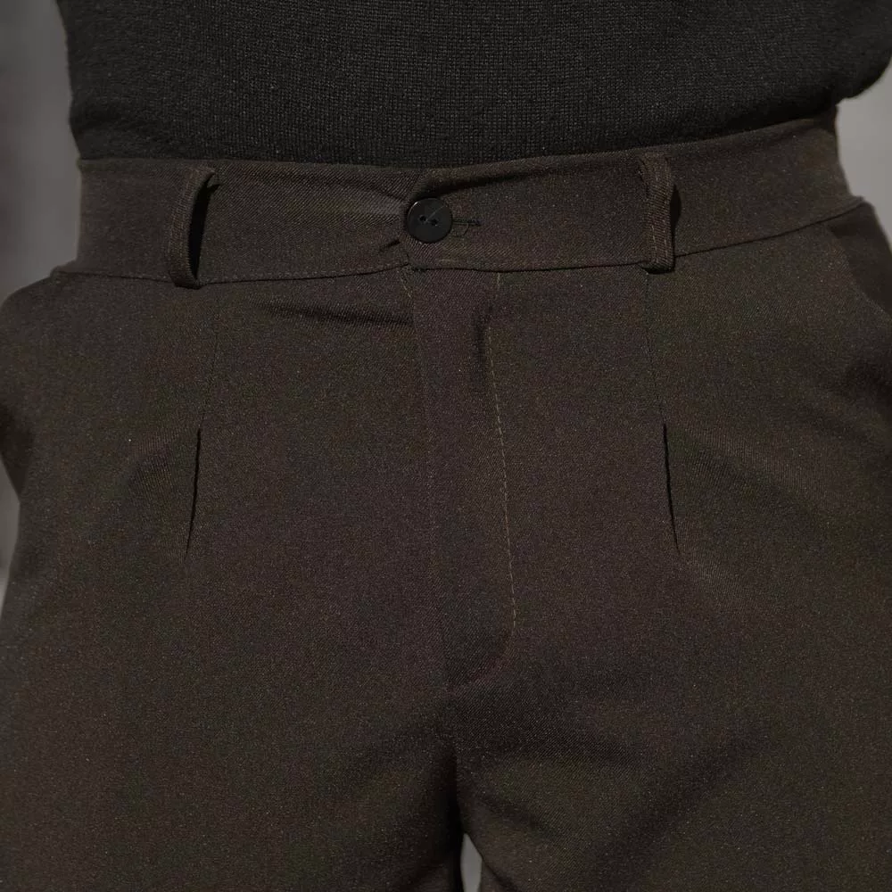 شلوار مردانه مازراتی قهوه ای سوخته کد 28626