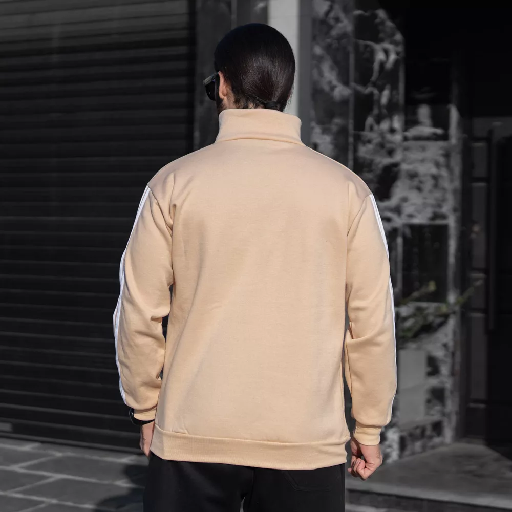 تیشرت نیم زیپ مردانه رئال مادرید کد 28632