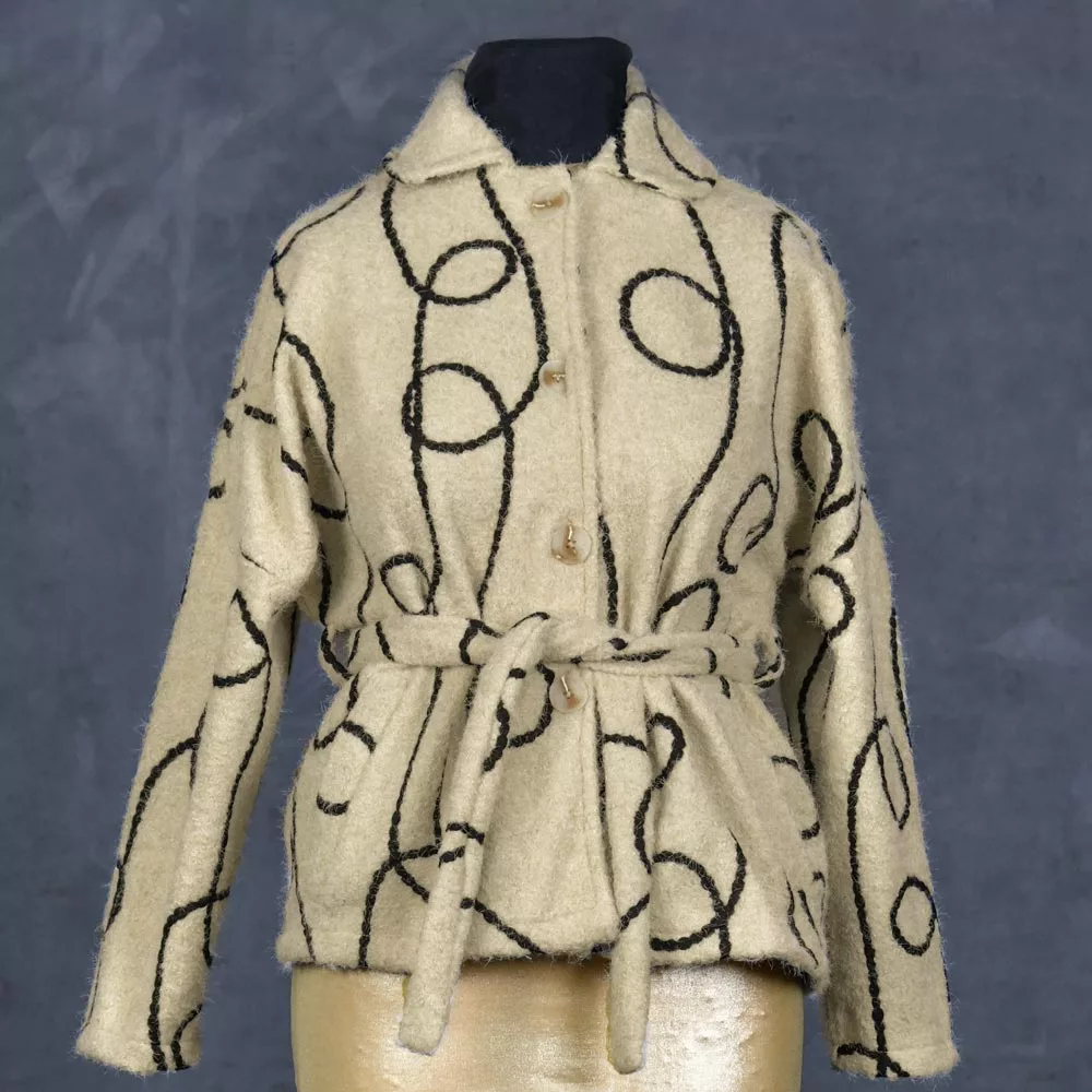 پالتو دخترانه پشمی کد 28599