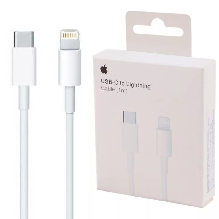 کابل اورجینال آیفون  مدل iPhone Type-C to Lightning 1m