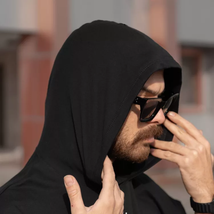ست وست کلاهدار و شلوارک مردانه کد 26863
