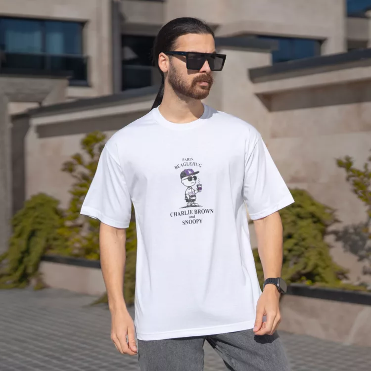 تیشرت مردانه طرح آدمک کد 29034