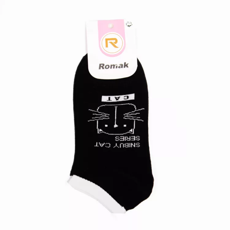 جوراب مچی دخترانه طرح گربه کد 28869