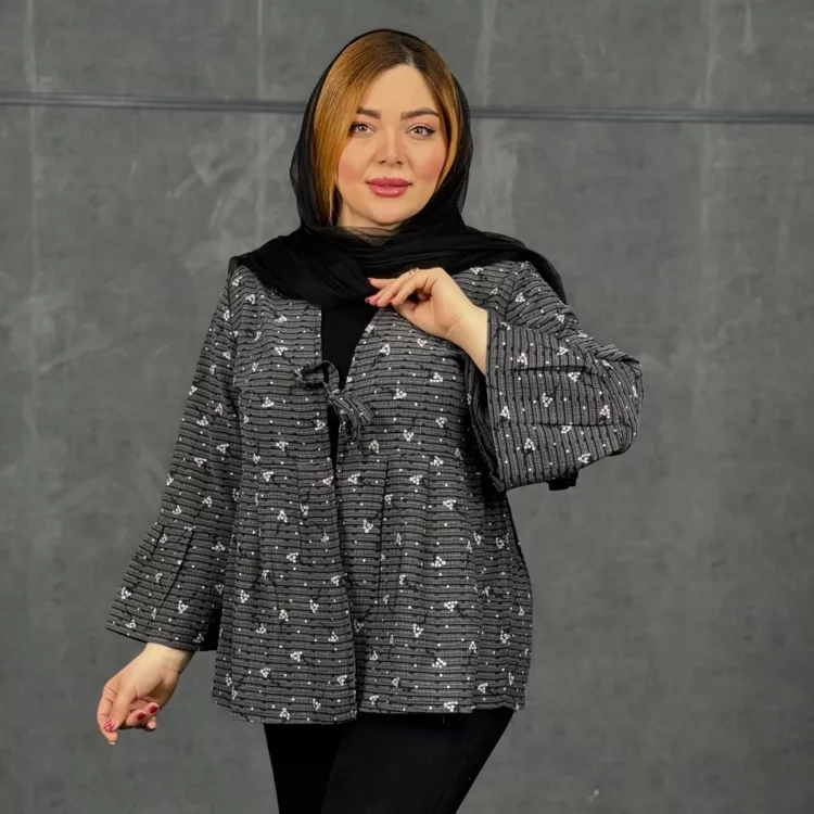 شومیز دخترانه گلدار کد 29417