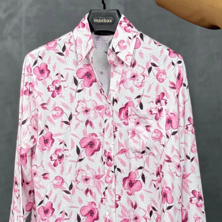 شومیز دخترانه گلدار کد 29480