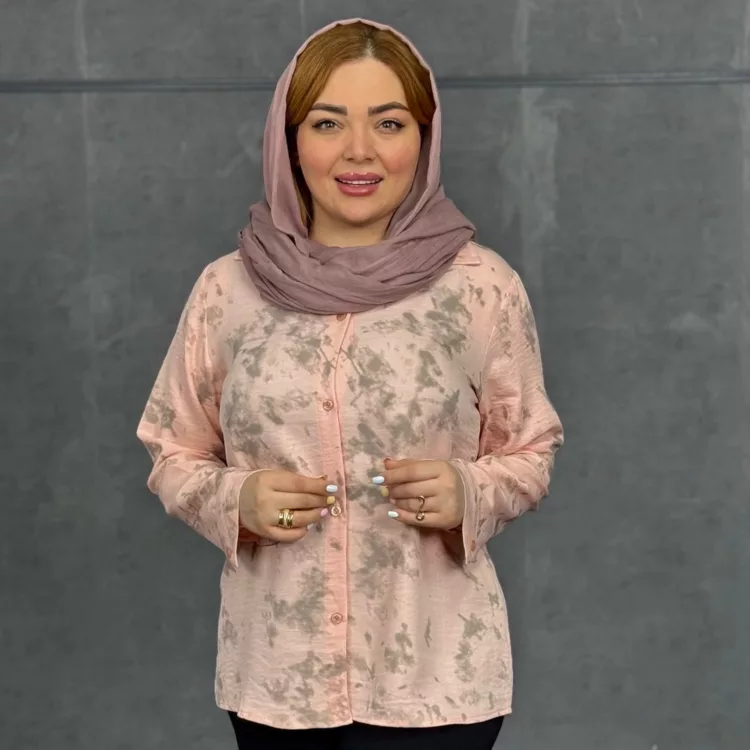 شومیز دخترانه گازوئیلی کد 29590