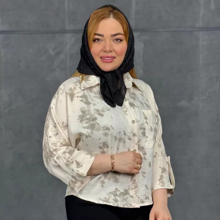 شومیز دخترانه گازوئیلی کد 28779