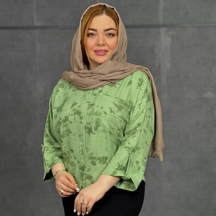 شومیز دخترانه گازوئیلی کد 28779